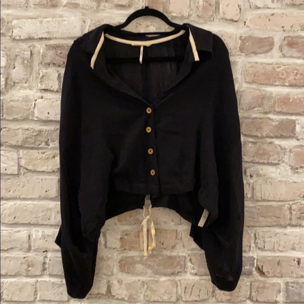 Free People button up shirt